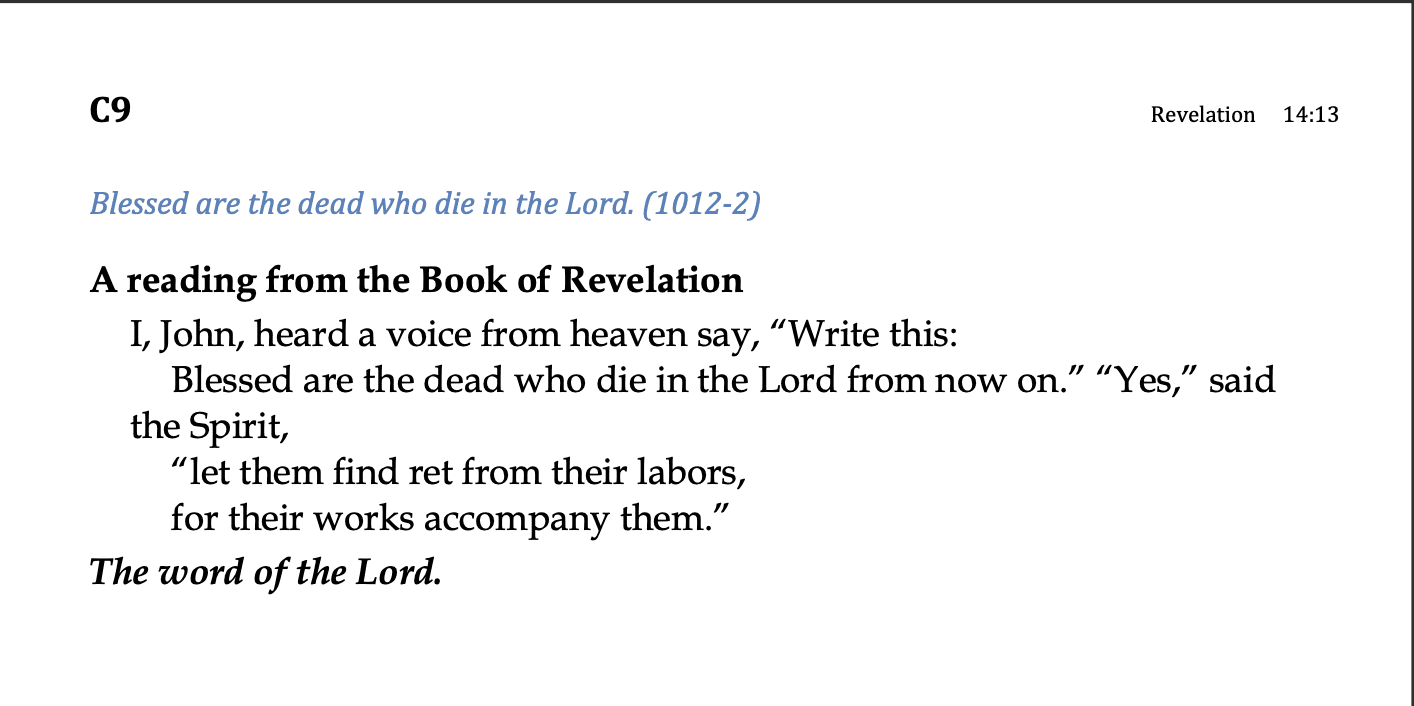 C9 - Revelation 14:13
